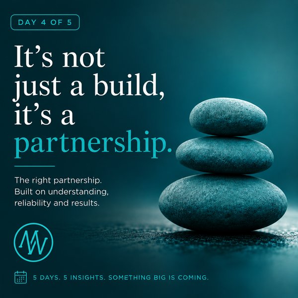Day 4 of 5 teaser: It's not just a build, it's a partnership